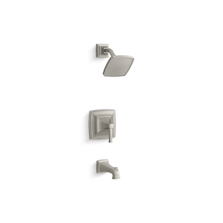 Kohler Riff Rite-Temp B/S Trim 2.5 GPM Vibrant Brushed Nickel TS27403-4-BN